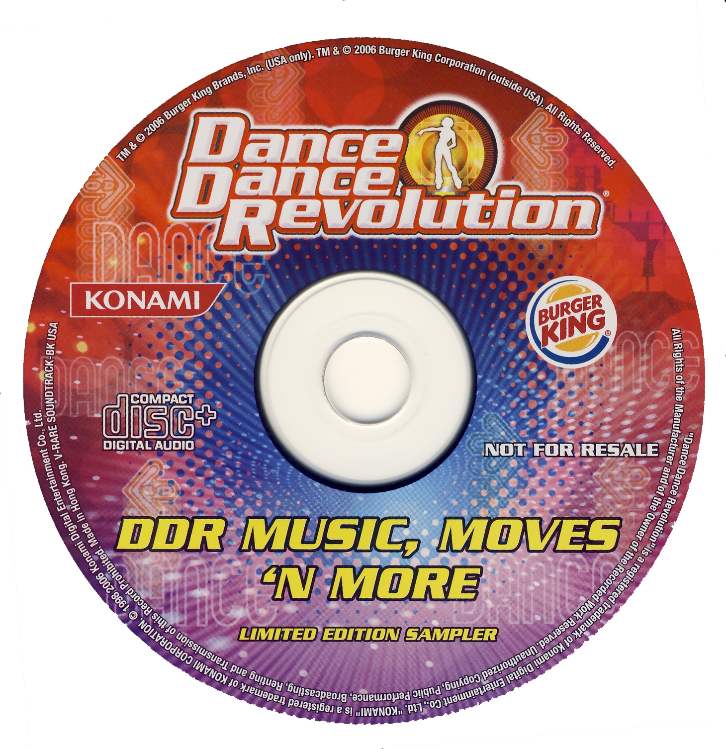 Dance Dance Revolution DDR MUSIC, MOVES 'N MORE Limited